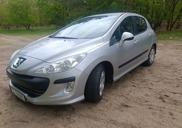 Peugeot 308 cena 9500 przebieg: 163158, rok produkcji 2007 z Grudziądz małe 379